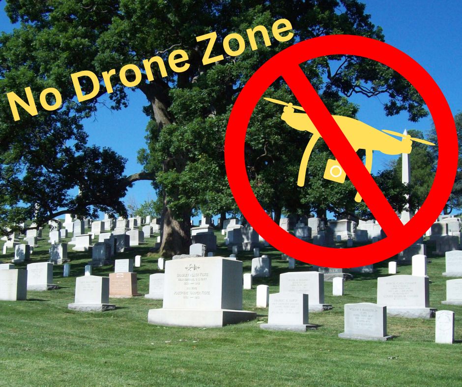 drone cemetery mapping