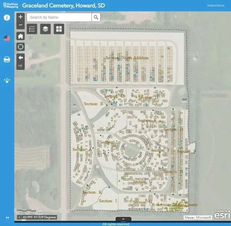 GIS Cemetery Mapping